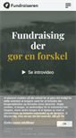 Mobile Screenshot of fundraiseren.dk
